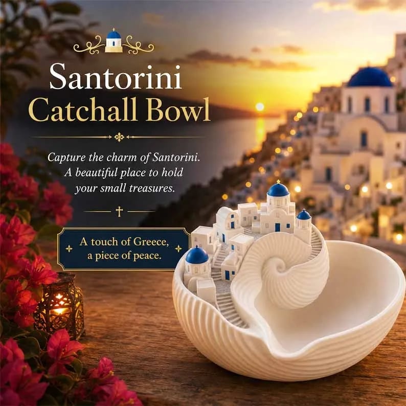 🌊Last Day 49% OFF - Santorini Catchall Bowl