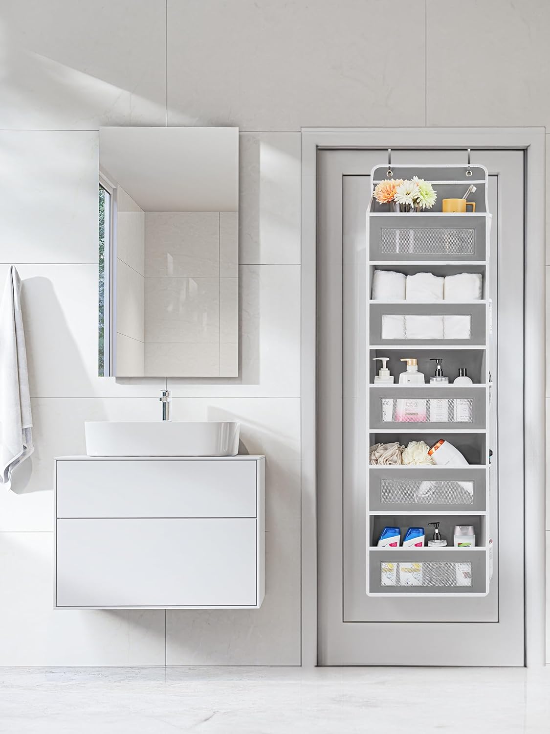 🧸Door Hanging Storage Rack - 5+5 Pockets for Everyday