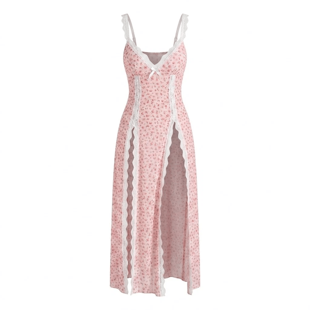 🌹✨ Sheer Floral Maxi Dress – Elegant, Flowy & Effortlessly Feminine 💃🌸