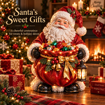 🎄Last day Promotion 🎁-🍬Lighted Christmas Candy Bowls in 5 Festive Designs🍪