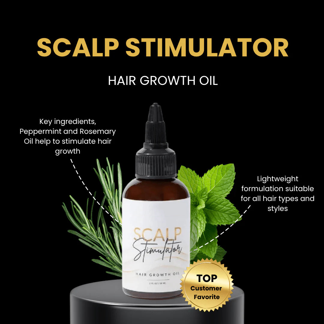 Scalp Stimulator Hair Growth Oil