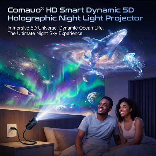 🔥Night Light Projector - Smart Holographic Star Projector