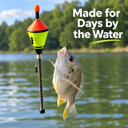 ⭐🎣 Spring-Loaded Fishing Float – Adjustable Sensitivity for More Responsive Fishing! 🐟🌊✨
