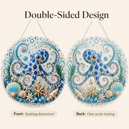🔥 Last Day 49% OFF - 🌊✨Ocean Pearl Art DIY Hanging Ornament Kit