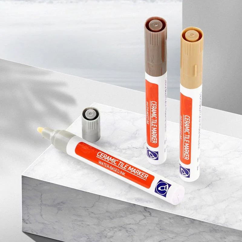 ⏰Last day!!!🔥12-Color Anti-Mold and Waterproof Tile Grout Pen