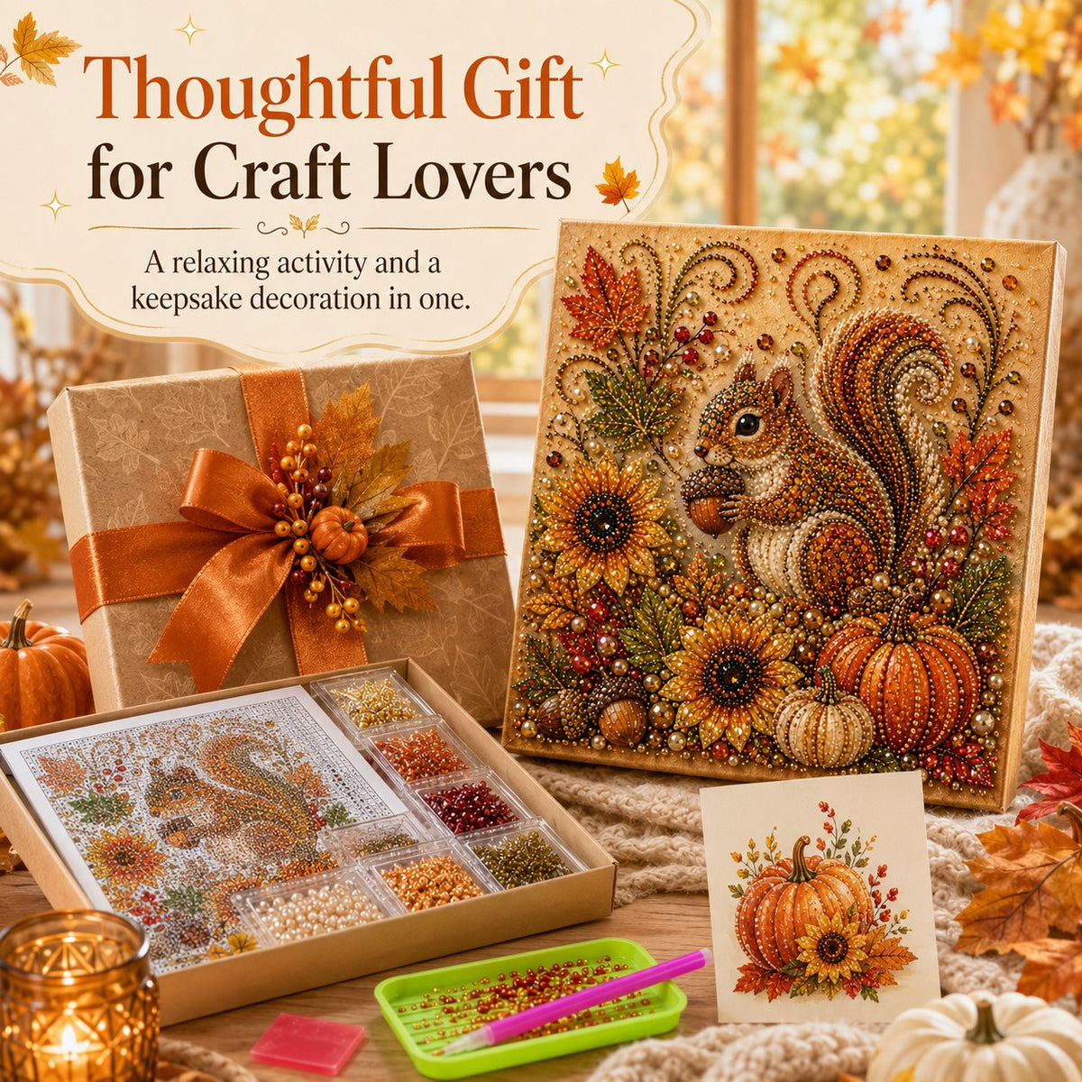 🔥Last Day 49% OFF - 🍂✨Autumn Pearl Painting Kit