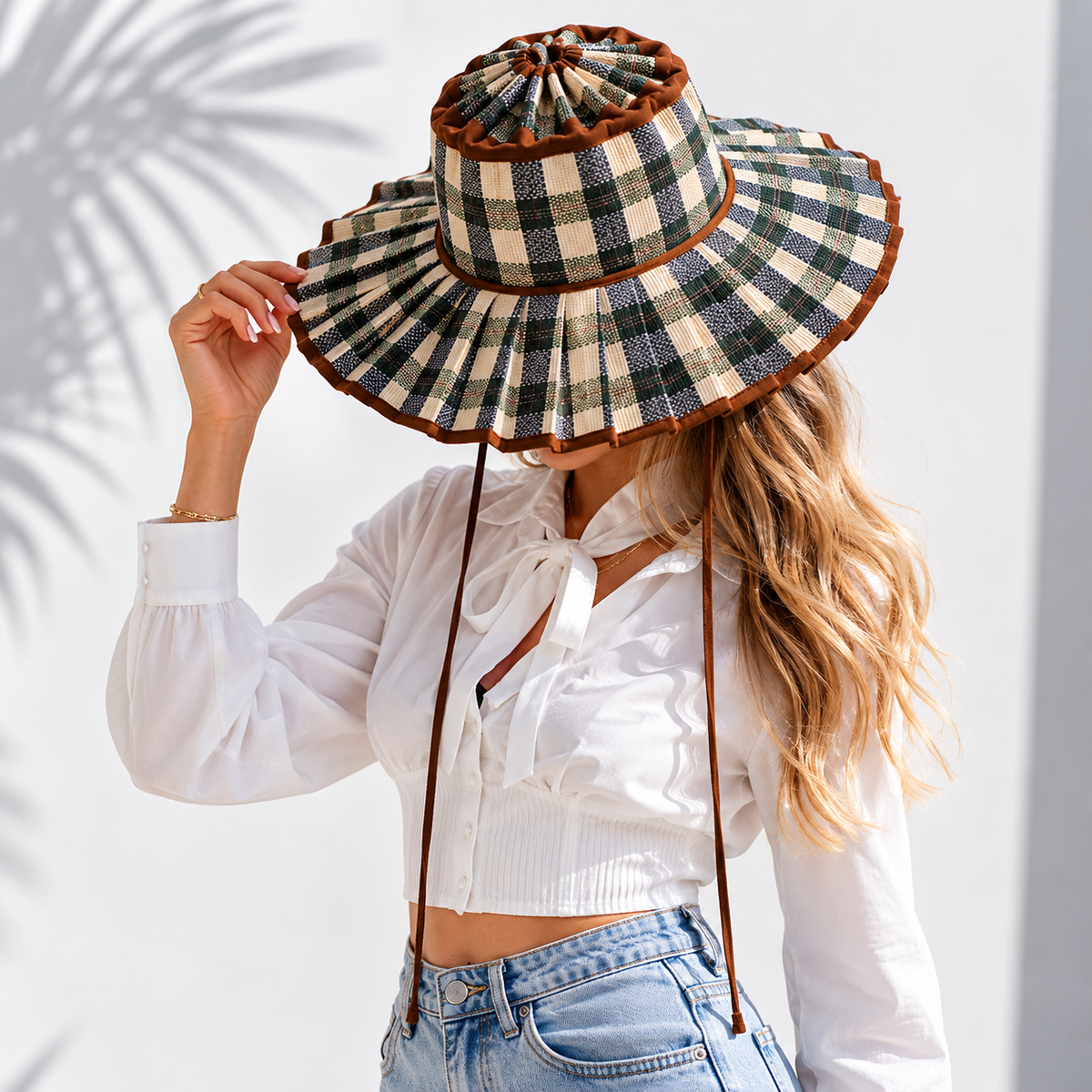 Foldable Wide Brim Sun Hat-Packable • Lightweight • UV Protection • Travel Ready☀️🏖️