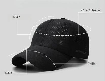 Quick-Dry Baseball Cap 🧢– ☀️UV Protection Baseball Cap | Breathable Adjustable Sun Hat🧢