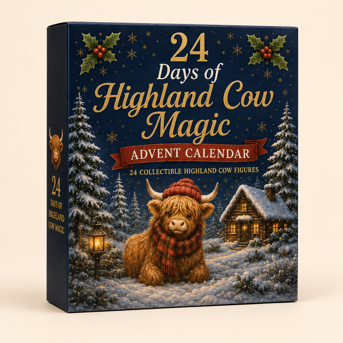 🔥LAST DAY 53% OFF-🐮 24 Days of Highland Cow Advent Calendar