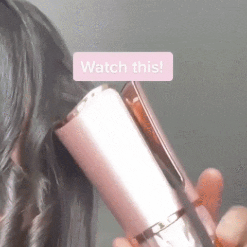 Cordless Automatic Hair Curler for Effortless Styling