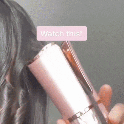Cordless Automatic Hair Curler for Effortless Styling