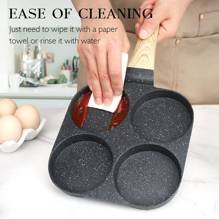 🍳 4-Cup Nonstick Egg Pan