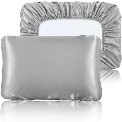 Cooling Silk Pillowcase Set-Sleep Cooler. Wake Up Beautiful.
