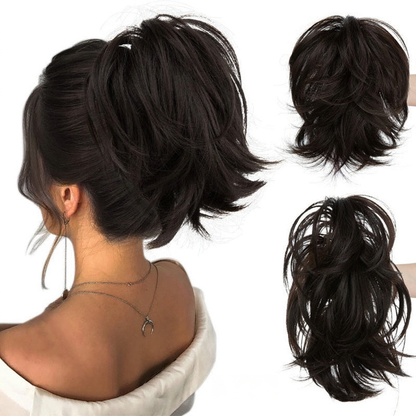 ⏰Last day Promotion 🔥-💕 Easy Claw Clip Ponytail Extension for Quick, Natural-Looking Volume & Style 🎀