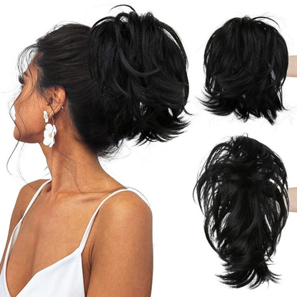 ⏰Last day Promotion 🔥-💕 Easy Claw Clip Ponytail Extension for Quick, Natural-Looking Volume & Style 🎀
