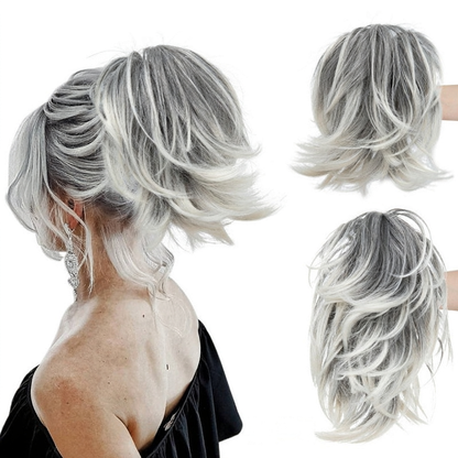 ⏰Last day Promotion 🔥-💕 Easy Claw Clip Ponytail Extension for Quick, Natural-Looking Volume & Style 🎀
