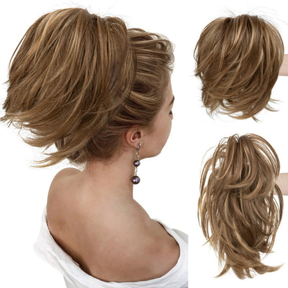 ⏰Last day Promotion 🔥-💕 Easy Claw Clip Ponytail Extension for Quick, Natural-Looking Volume & Style 🎀