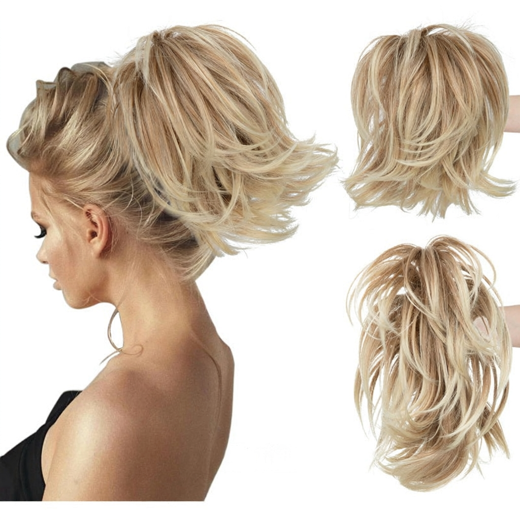 ⏰Last day Promotion 🔥-💕 Easy Claw Clip Ponytail Extension for Quick, Natural-Looking Volume & Style 🎀