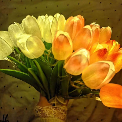 🔥LAST DAY 50% OFF🎁Romantic Tulip LED Flower Lamp