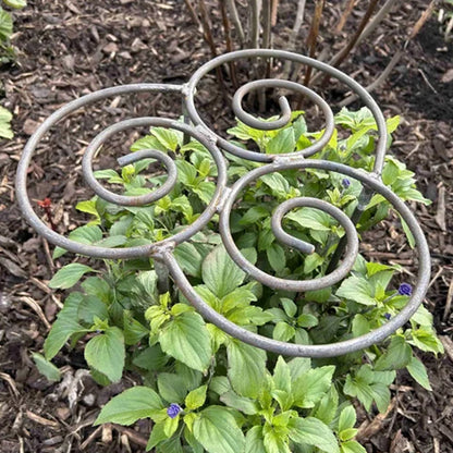 Invisible Plant Rings – Green Garden Supports for Flowers & Vegetables