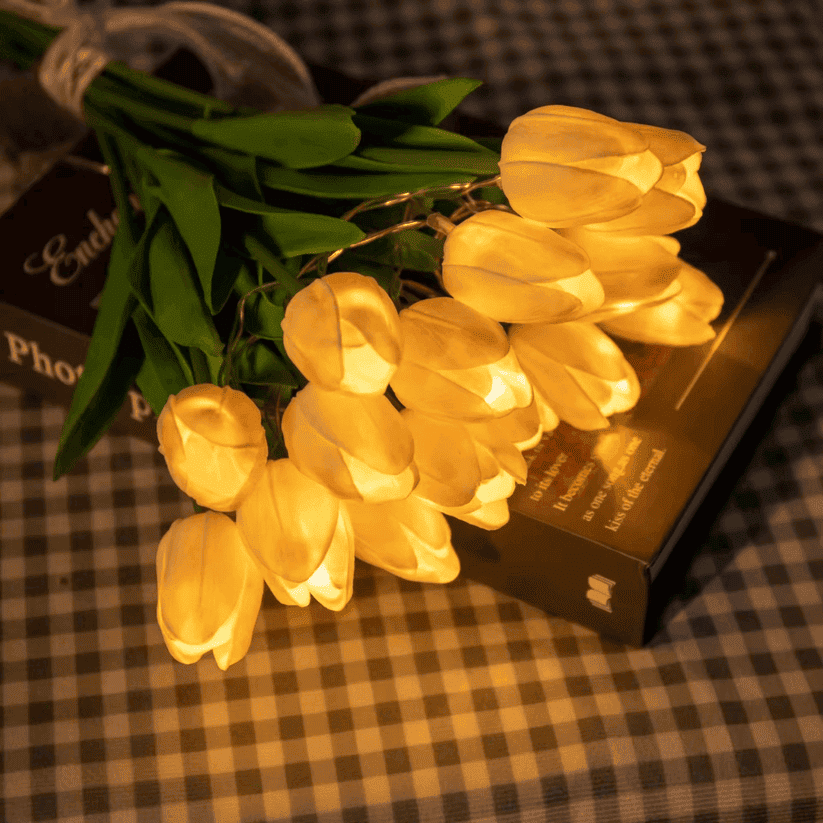 🔥LAST DAY 50% OFF🎁Romantic Tulip LED Flower Lamp