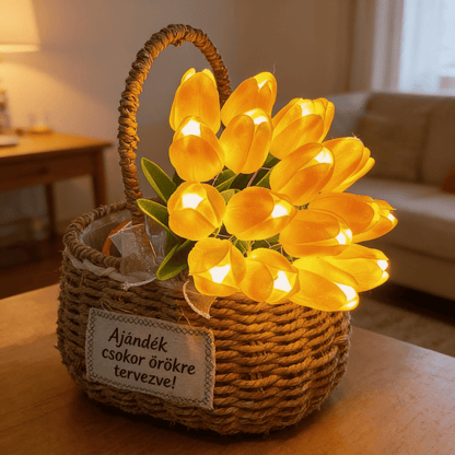 🔥LAST DAY 50% OFF🎁Romantic Tulip LED Flower Lamp