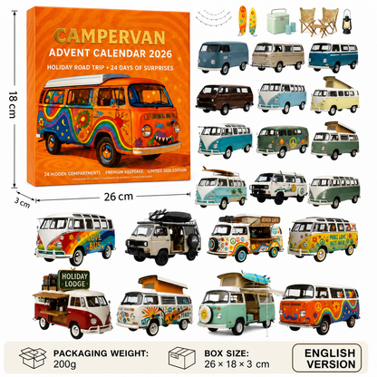 🚐🎄 2026 Campervan Advent Calendar for Holiday Road Trip Fun ✨