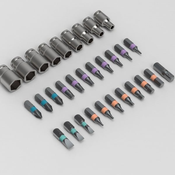 🔧 LIMITED-TIME 50% OFF! 🔥 24-in-1 Magnetic Ratcheting Screwdriver Set 💼