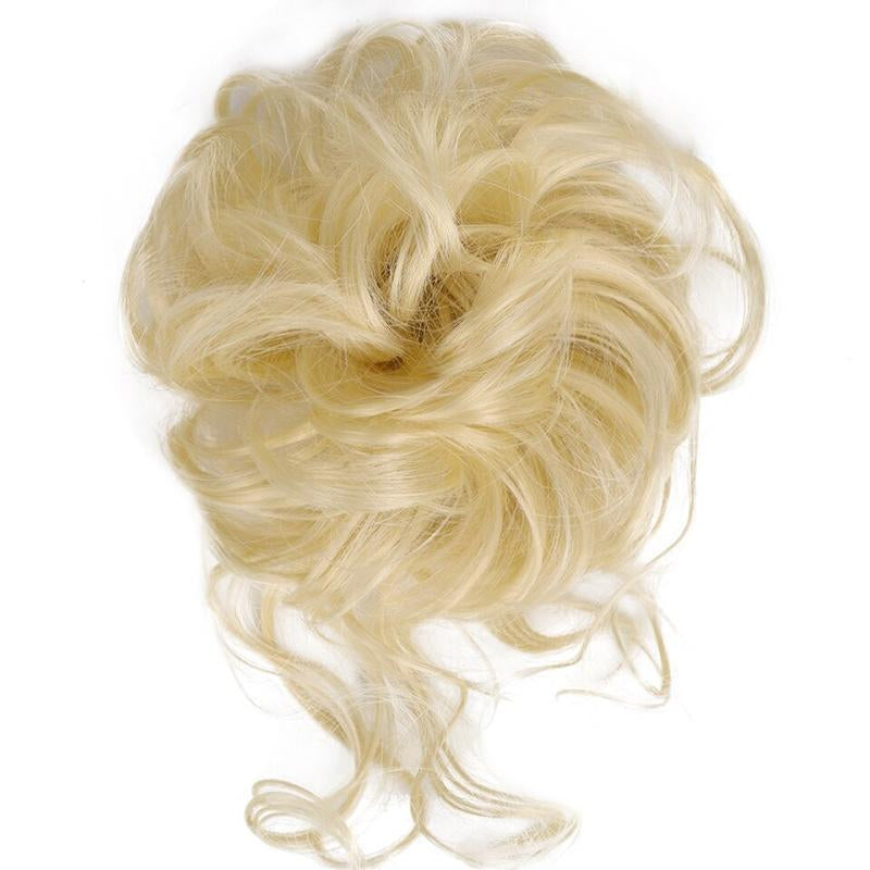 ⏰Last day Promotion ✨-🎀Effortless Messy Bun Scrunchie for Instant Volume & Curls 🎁