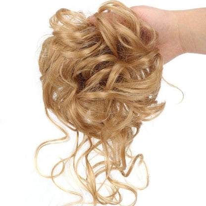 ⏰Last day Promotion ✨-🎀Effortless Messy Bun Scrunchie for Instant Volume & Curls 🎁