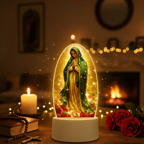🎅Best Christmas Gift-Up to 63% OFF🙏Inspirational Acrylic Faith-Based LED Night Light