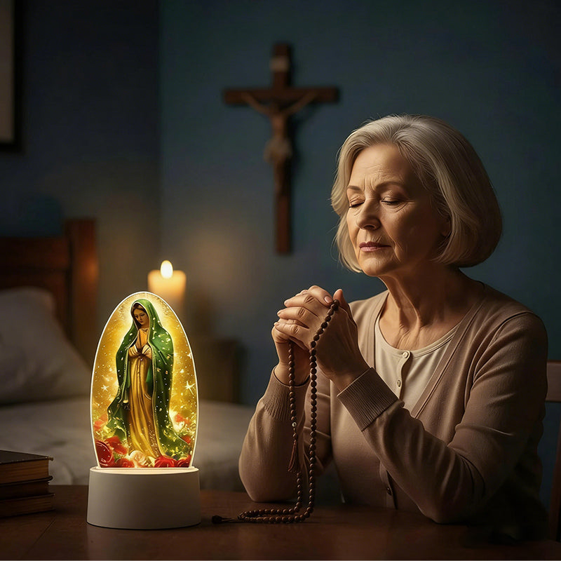 🎅Best Christmas Gift-Up to 63% OFF🙏Inspirational Acrylic Faith-Based LED Night Light