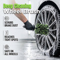 🧼Wheel Barrel Cleaning Brush – Deep Reach Microfiber for Rims