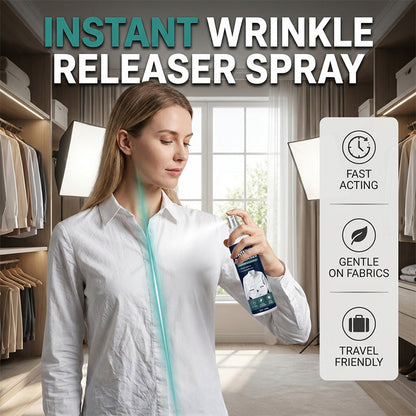 👔Last Day 49 % OFF✨ Instant wrinkle release – no iron, travel-ready, static-free & fresh 100ml