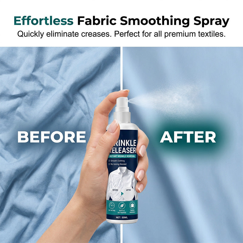 👔Last Day 49 % OFF✨ Instant wrinkle release – no iron, travel-ready, static-free & fresh 100ml
