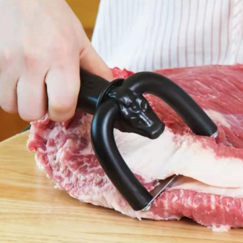🔥 Last Day 50% OFF🥩✨ Manual Beef & Pork Fat Trimmer – Easy, Quick & Precise! 🔪🐷
